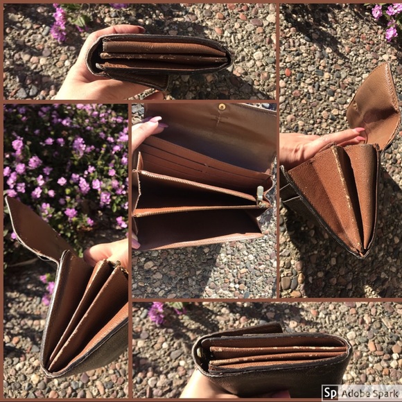 AUTH Louis Vuitton Sarah Wallet CT5007 - Picture 6 of 6